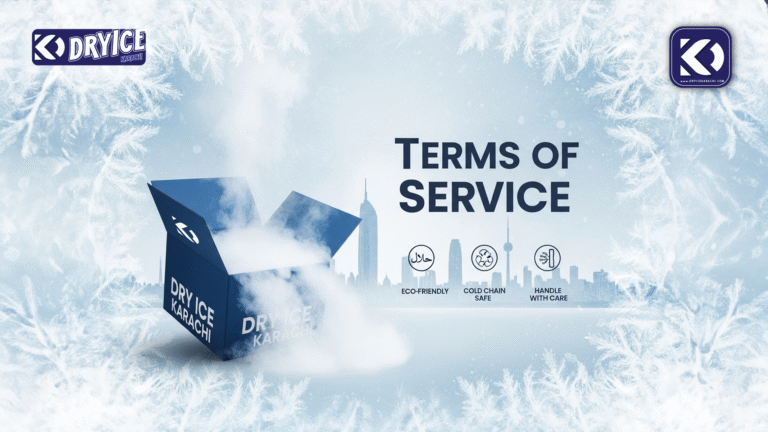 Dry Ice Karachi Terms of Service